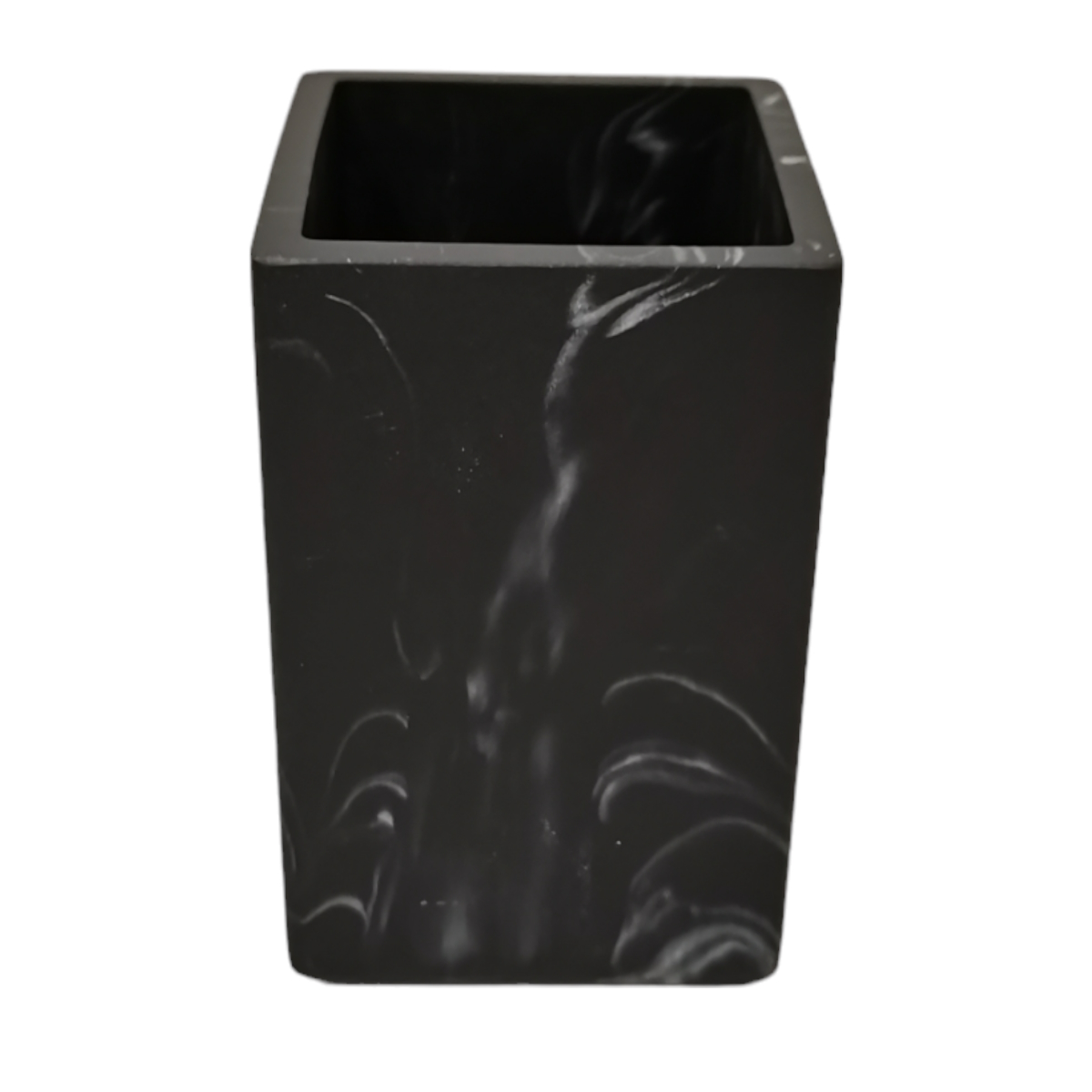 Vaso Zense para Ba&ntilde;o Dublin Negro Marmoleado image number null