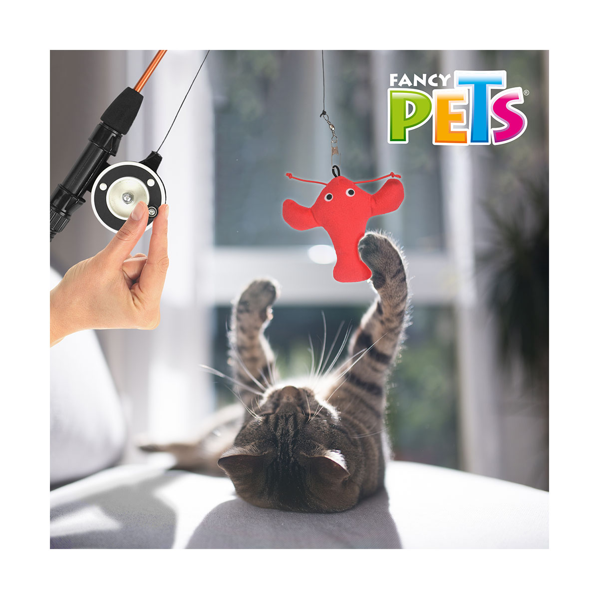 Ca&ntilde;a De Pescar 3 Piezas Fancy Pets image number null