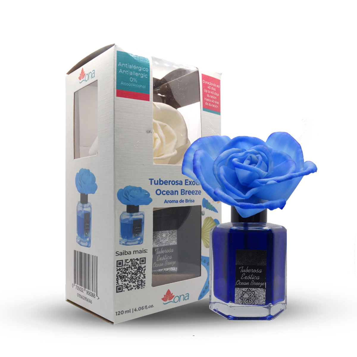 Ambientador En Forma De Flor Brisa Marina 120 ML ONA image number null