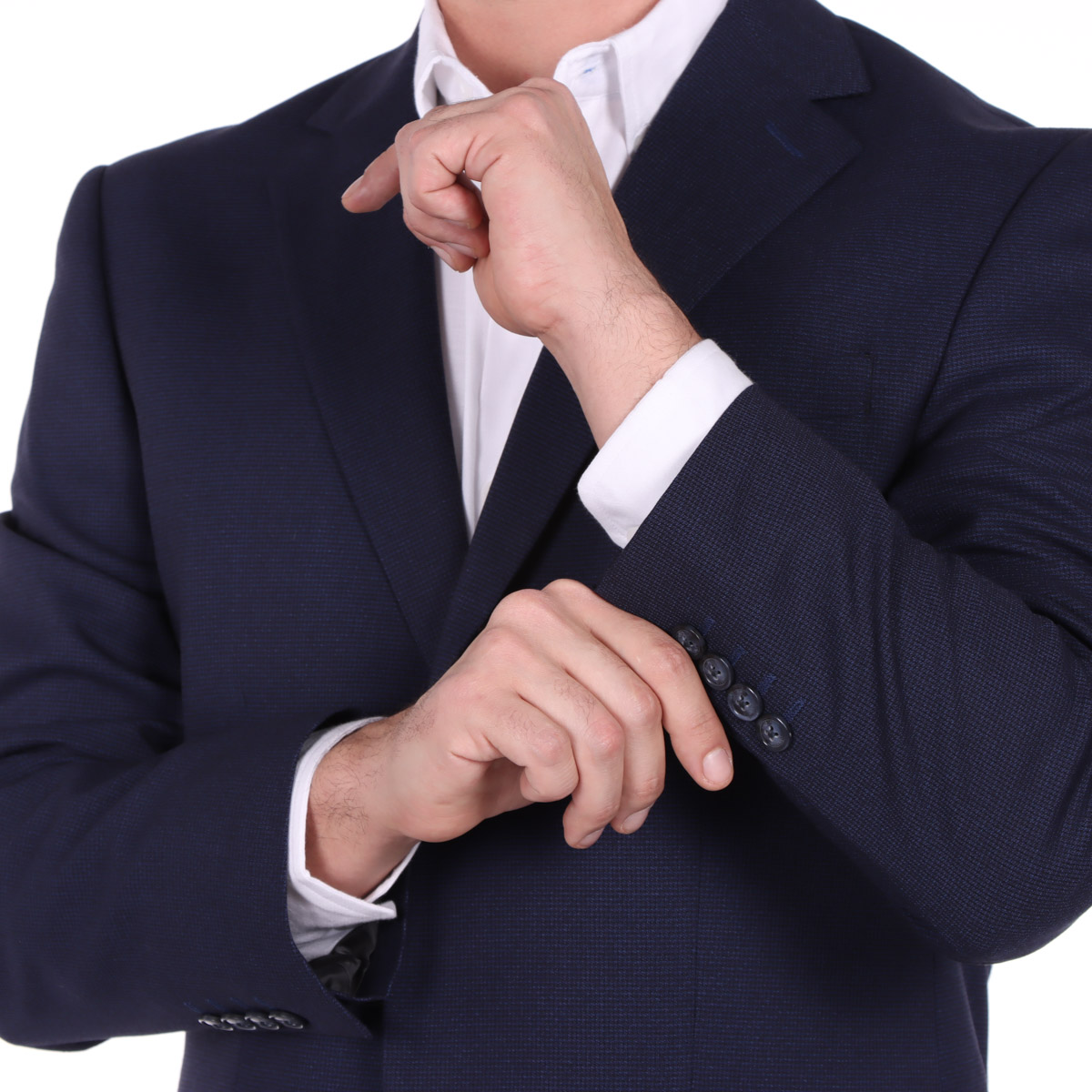 Traje Regular Hombre Pierre Cardin Formal Azul image number null