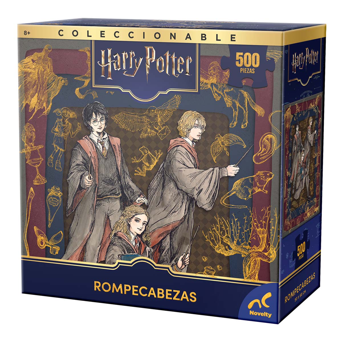 Rompecabezas Coleccionable Hologr&aacute;fico Harry Potter NOVELTY image number null