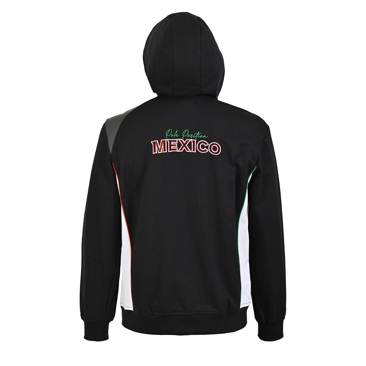 Sudadera Negra Mexico Pole Position para Hombre image number null