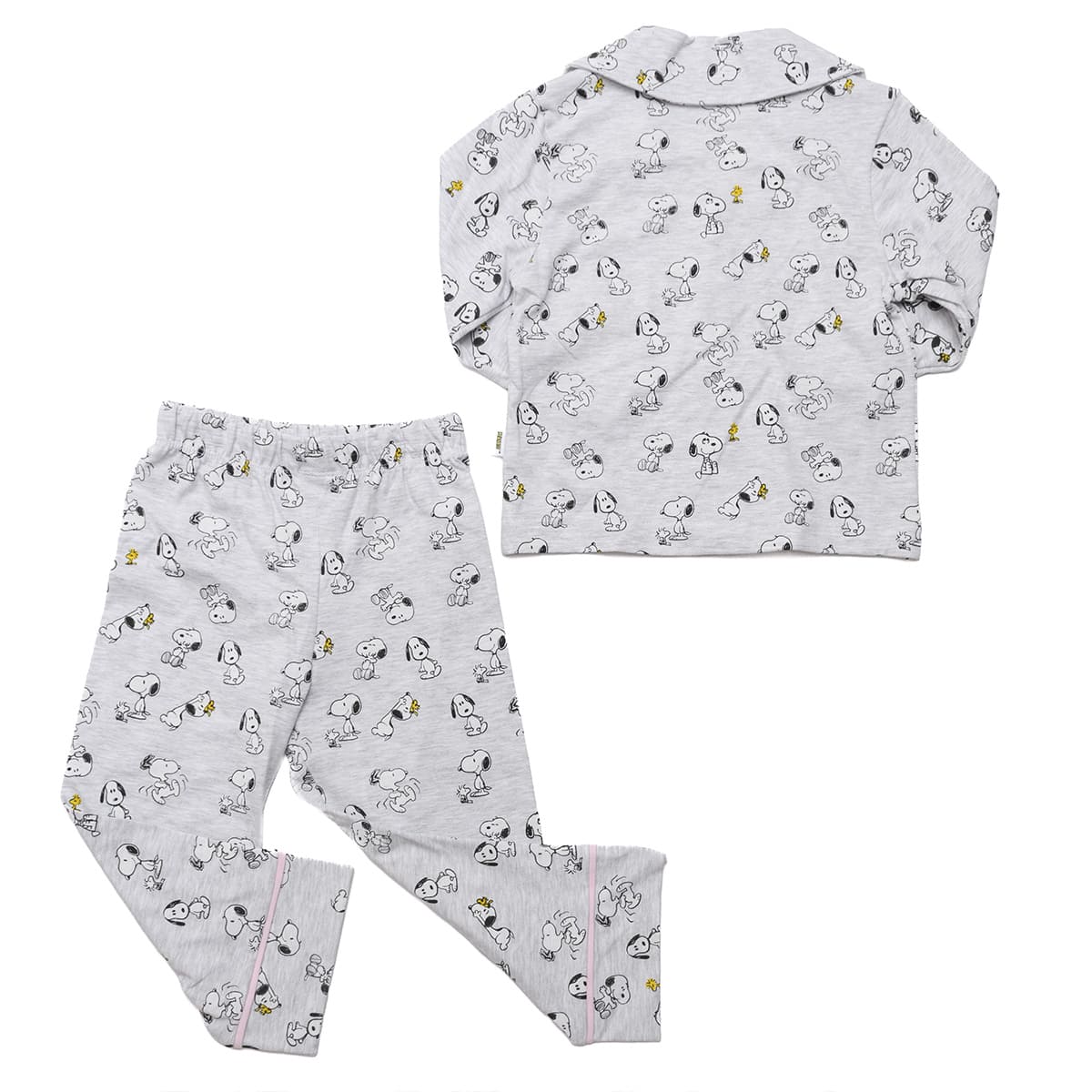 Conjunto 2Pzas Pijama Camisera Snoopy Para Ni&ntilde;a image number null
