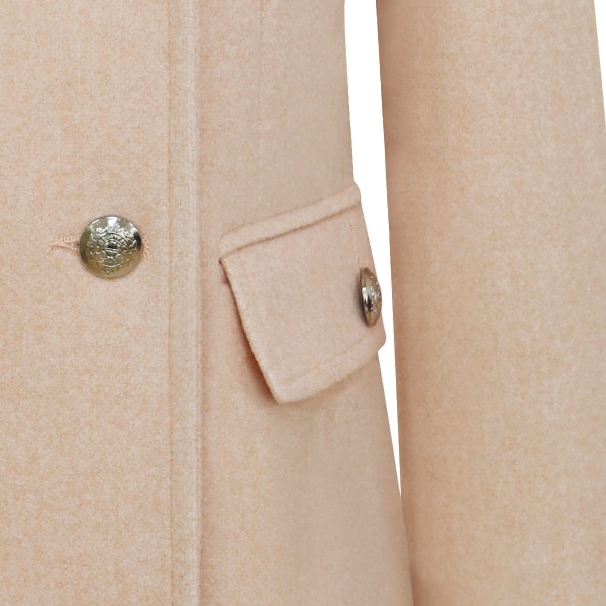 Abrigo cruzado estilo militar #4ME&4YOU para Mujer Junior image number null