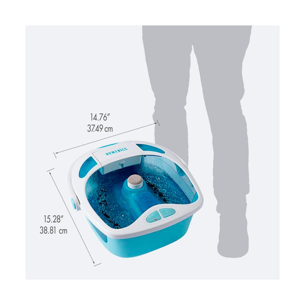 Tina Spa De Pies Chorros Homedics image number null
