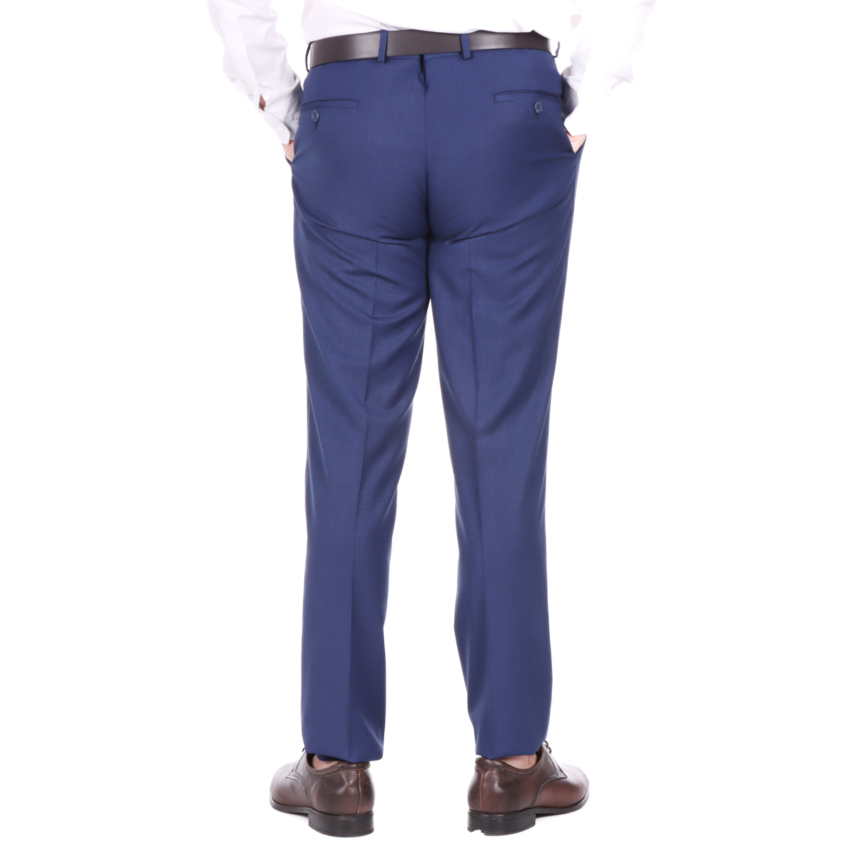 Pantal&oacute;n de Vestir Hombre Carlo Corinto Azul image number null