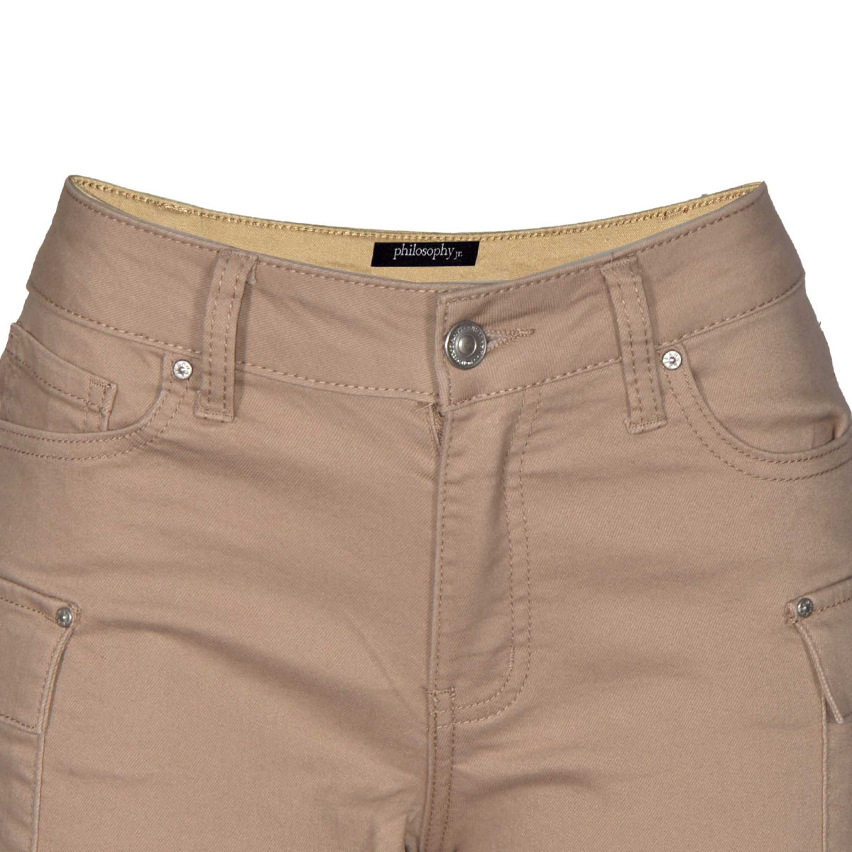 Short liso con bolsillos Philosophy para mujer image number null