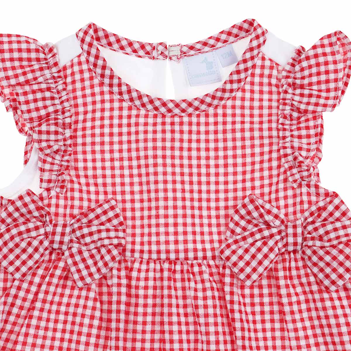 Vestido Cuadros Vichy Mo&ntilde;os Carosello Beb&eacute; Ni&ntilde;a image number null