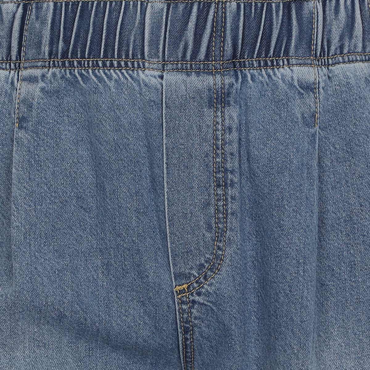 Pantal&oacute;n Mezclilla Elastico En Cintura Life Styler Para Mujer Curvy image number null