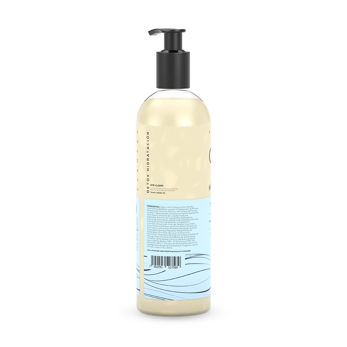 Cre-c Shampoo Detox Hidrataci&oacute;n 500 Ml image number null