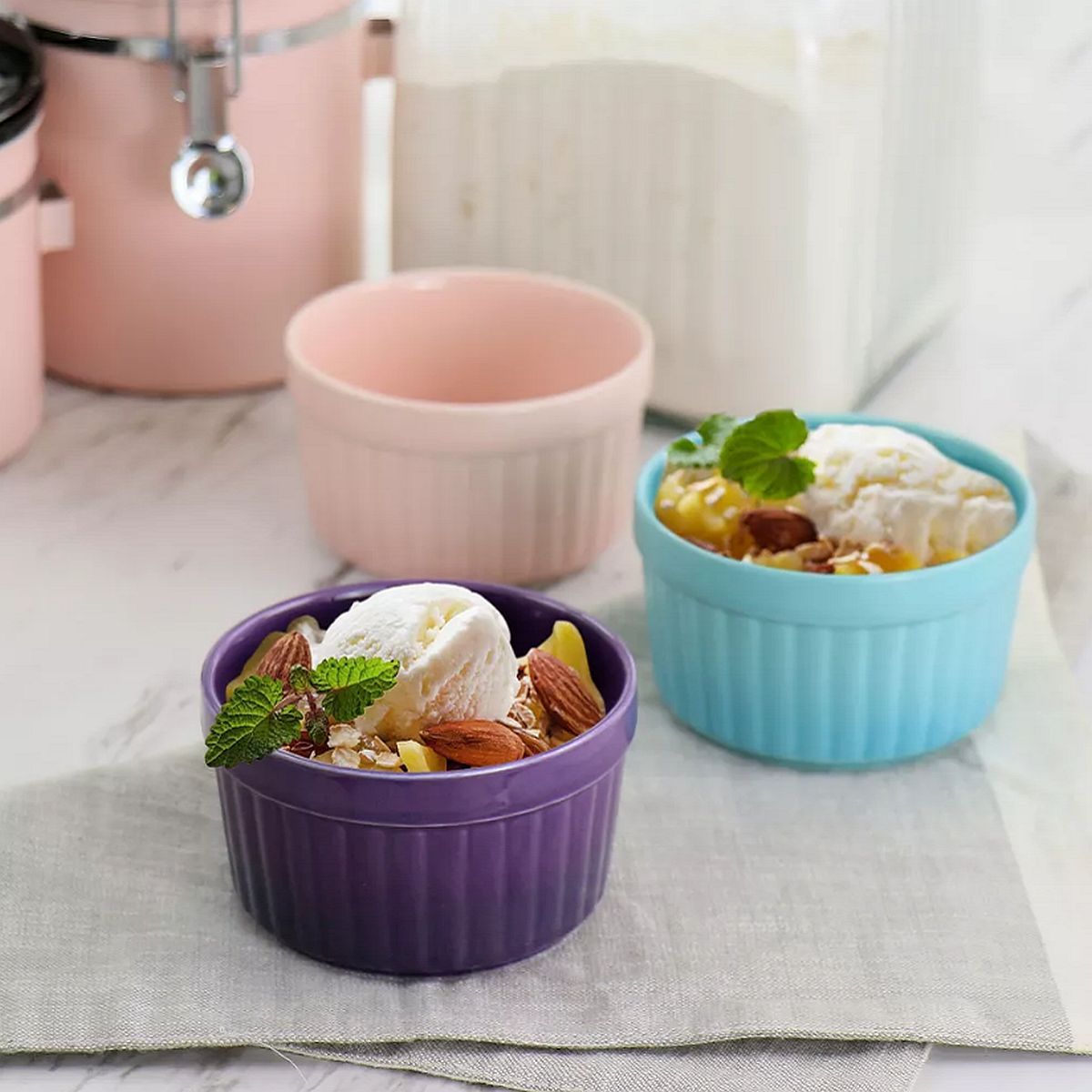 Ramekin 354Ml Cer&aacute;mica Colores Surtidos Crock Pot image number null