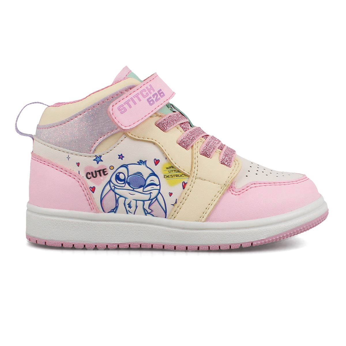 Tenis Bota Stitch 15-20 Rosa Personajes image number null