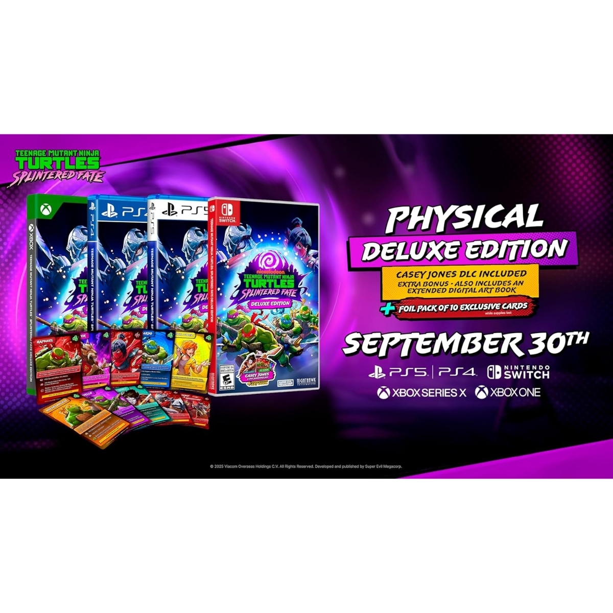 Teenage Mutant Ninja Turtles: Splintered Fate Deluxe Edition PS5 image number null