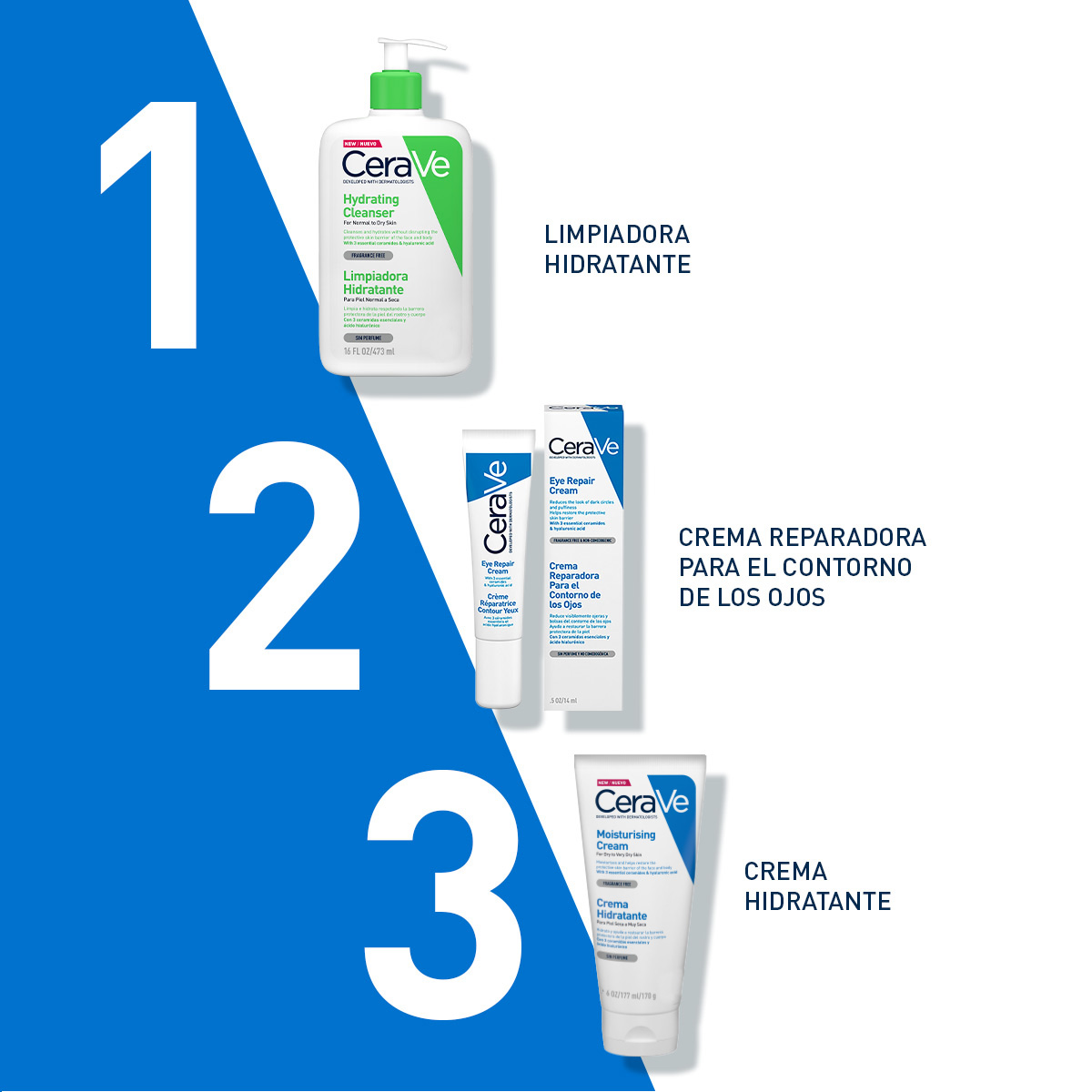 Crema Hidratante para Piel Seca CeraVe image number null