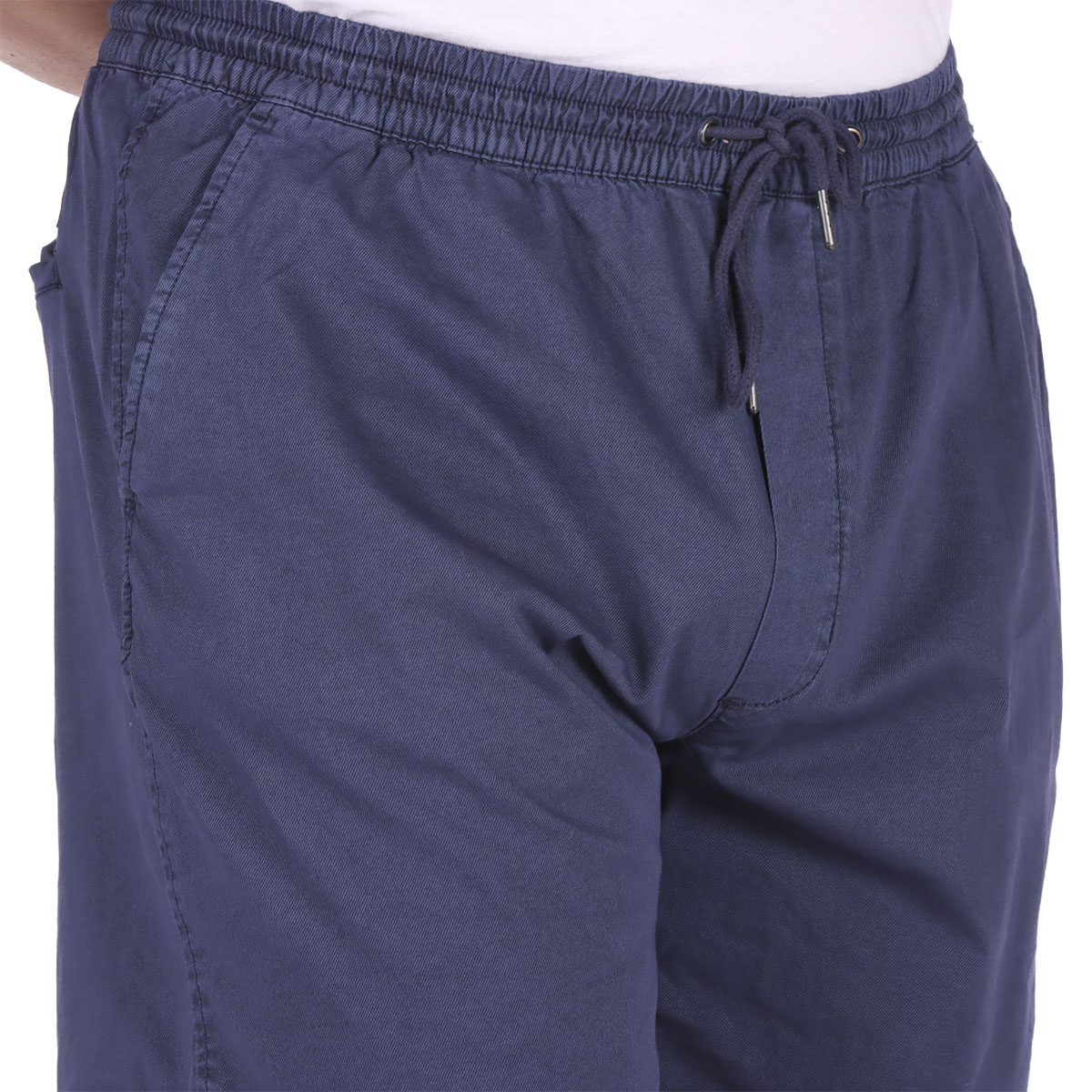 Bermuda de Gabardina Cintura El&aacute;stica Jeanious para Hombre image number null