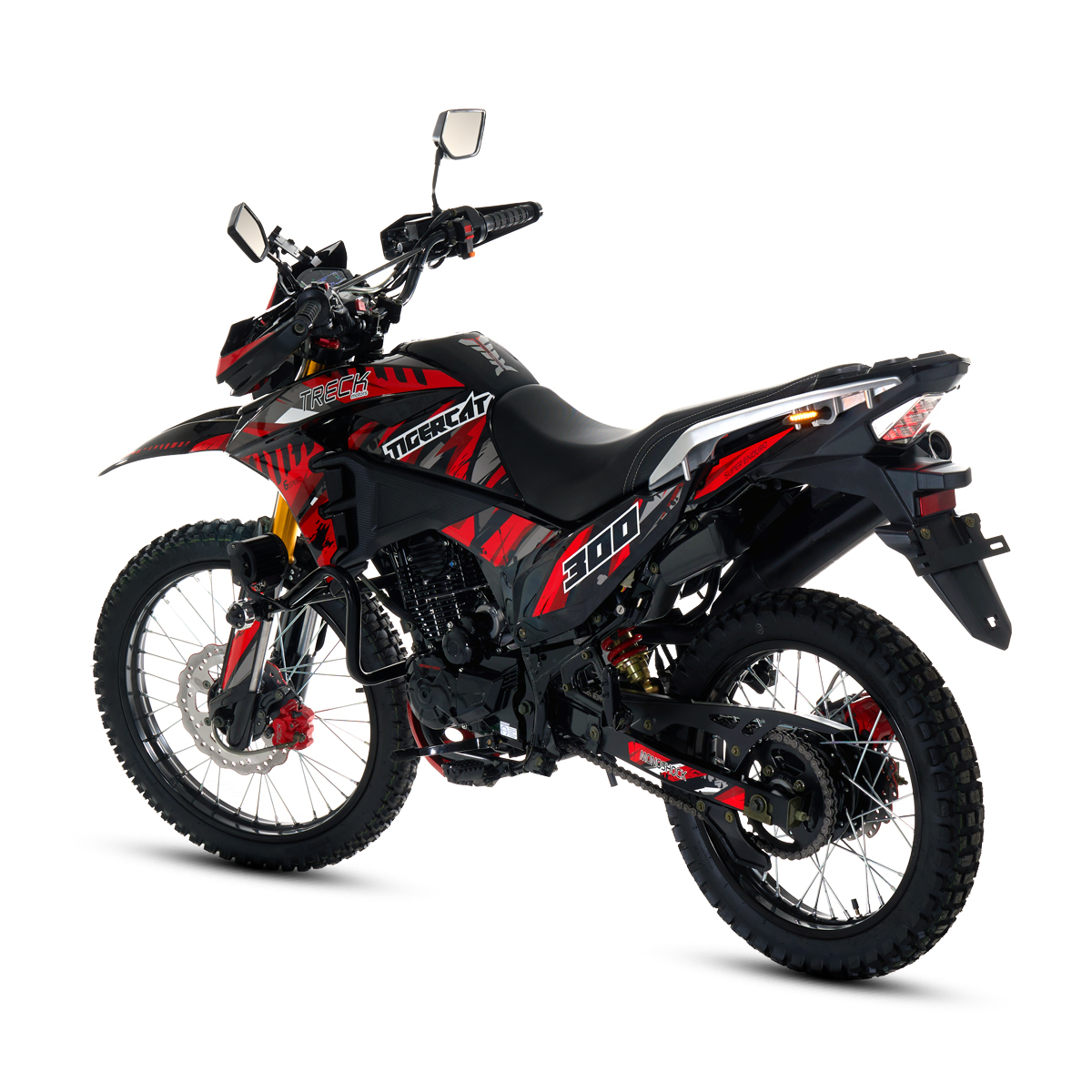 Motocicleta Doble Proposito Treck Motors Tigercat 300 Rojo 2026 image number null