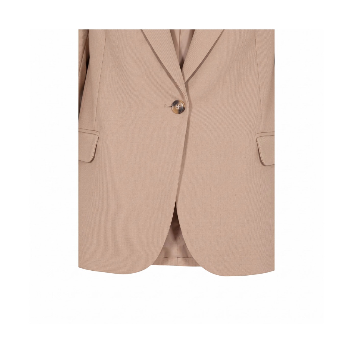 Blazer Con Boton Manga 3/4 San Sebastian Para Mujer Petite image number null