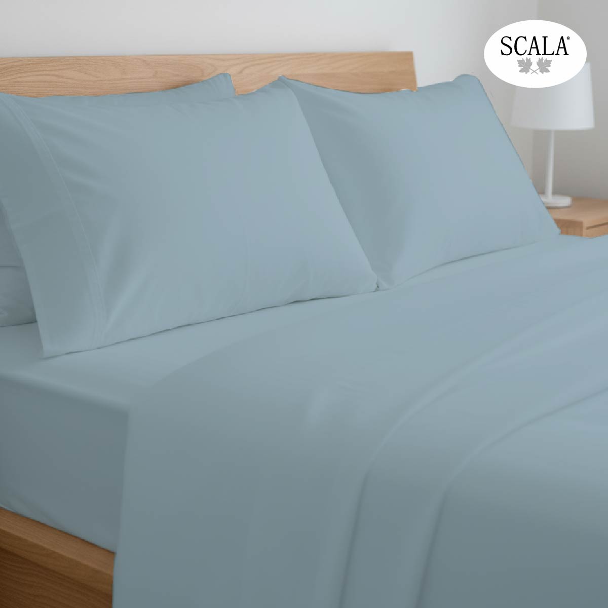 Sabanas King Azul Claro Scala image number null