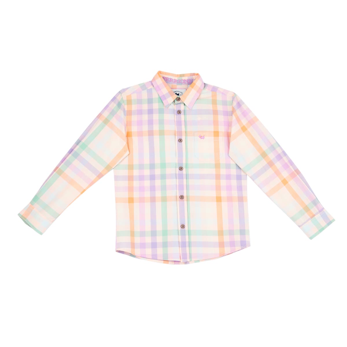 Camisa Manga Larga Ferrioni de Cuadros para Ni&ntilde;o image number null