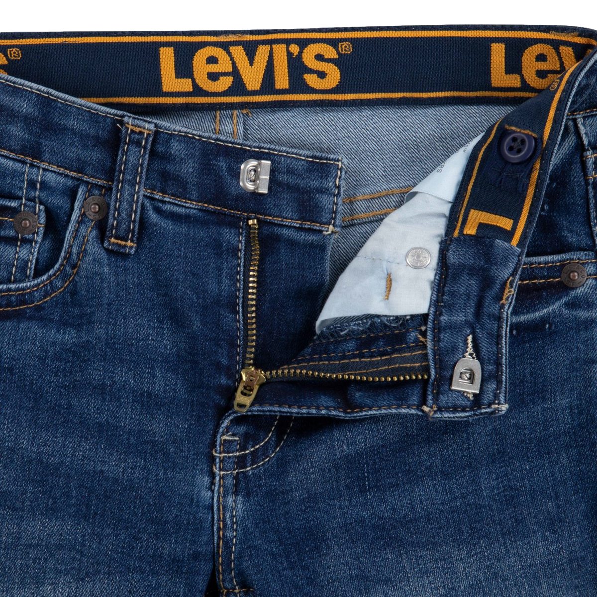Jeans Skinny Fit Levi's Performance Para Ni&ntilde;o image number null