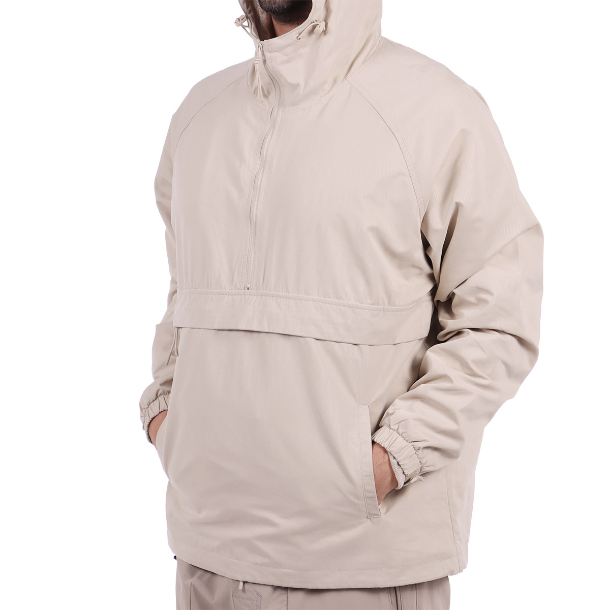 Sudadera Anorak Ligera con Capucha Jeanious para Hombre image number null