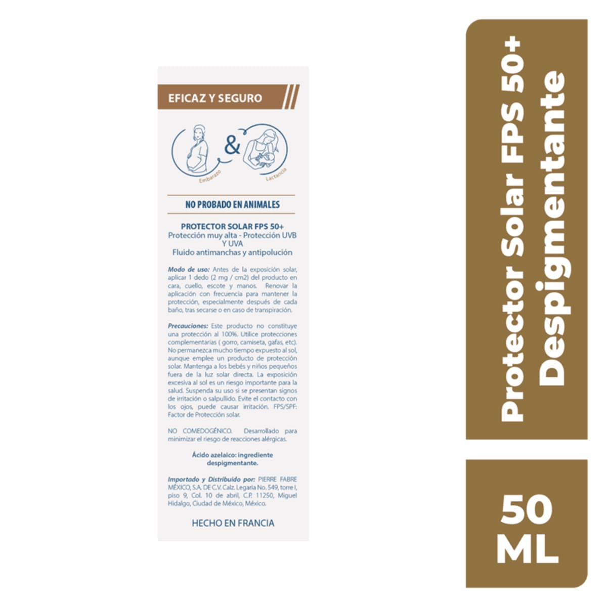 Ducray Melascreen Fluido Protecci&oacute;n Solar FPS 50+ 50 ml image number null