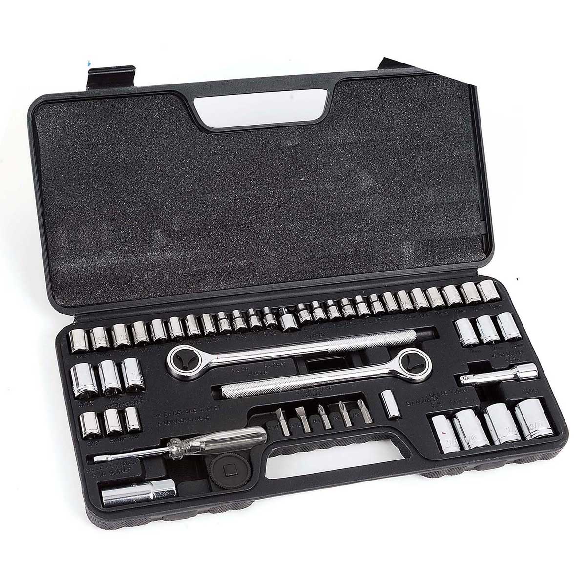 Set Autocle Herramientas 52pz Dados - 1/4, 3/8 & 1/2 in Onsite image number null
