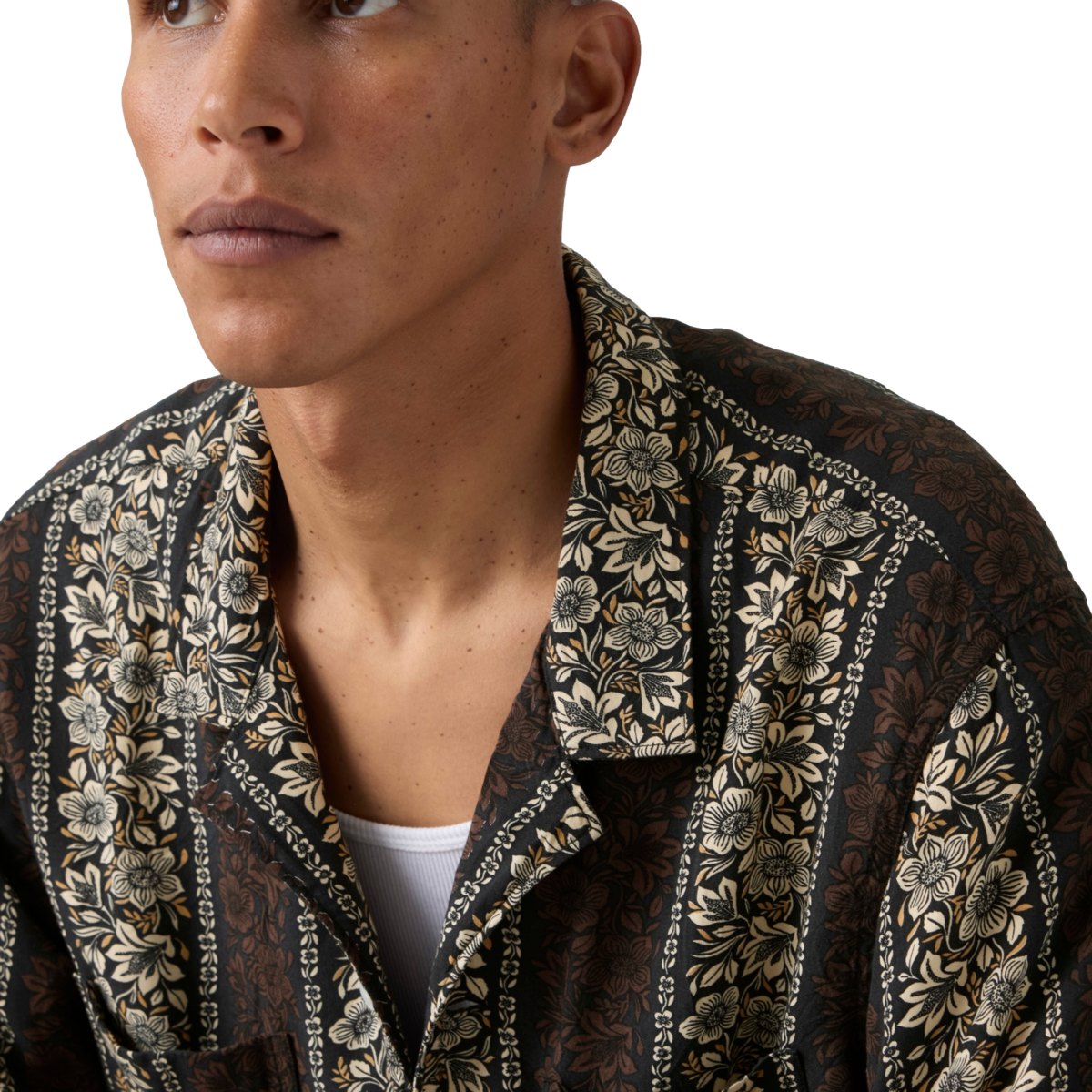 Levi's&reg; Camisa Cl&aacute;sica Camp Estampado Floral Regular Fit Manga Corta para Hombre image number null