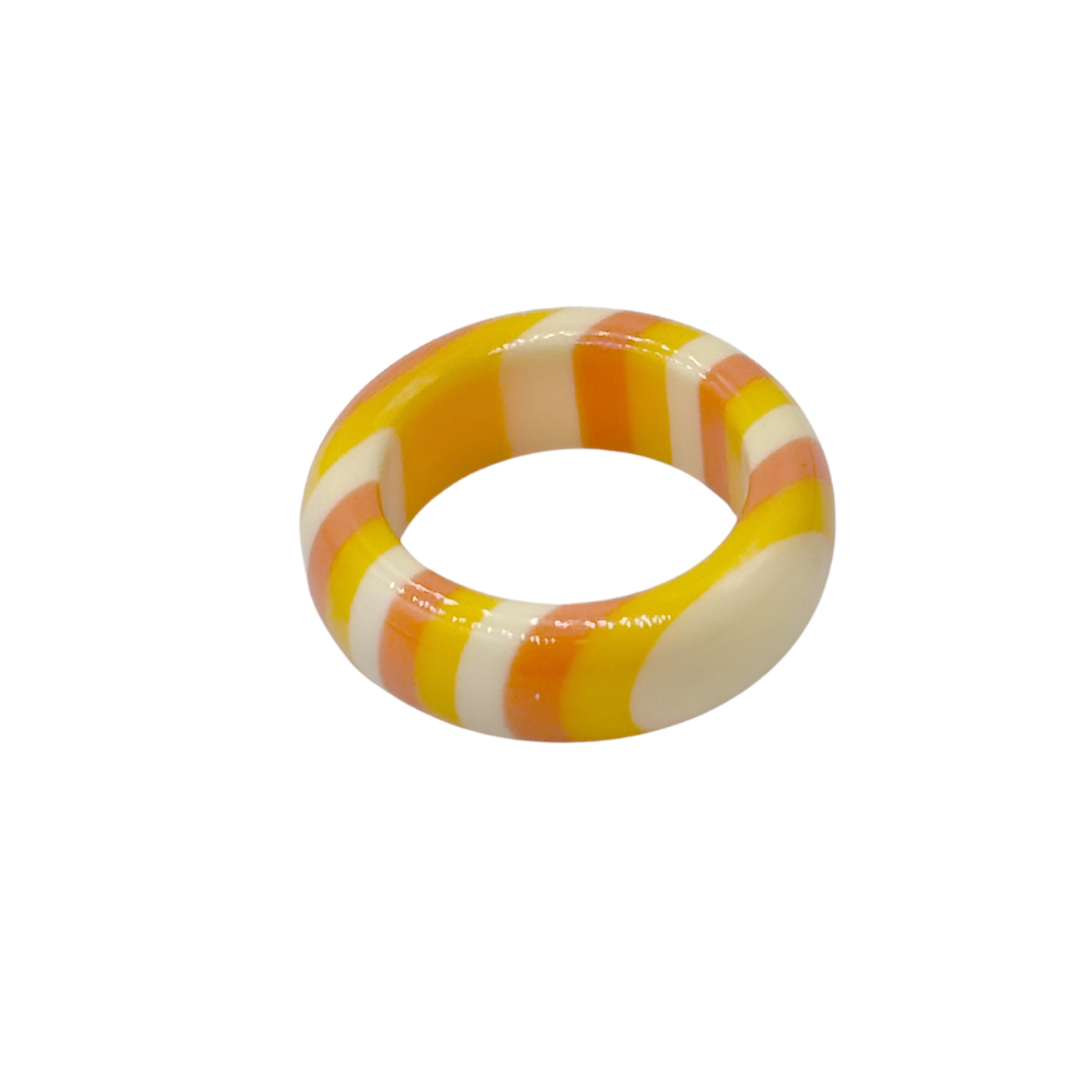 Anillo Liso Anaranjado Rayas Aktuales image number null