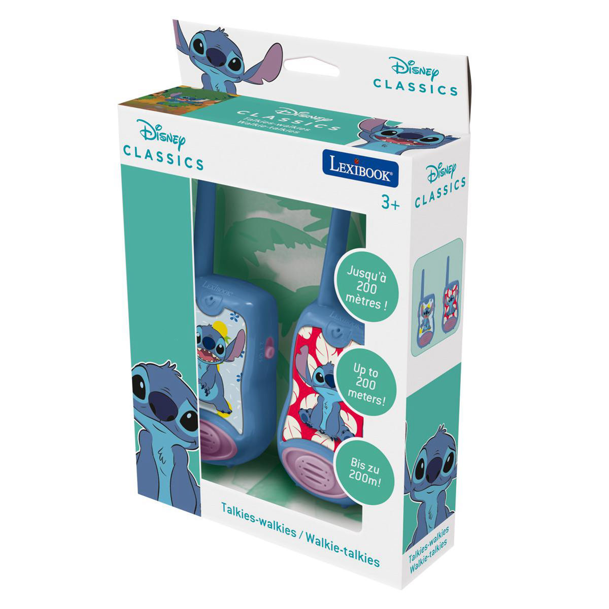 Walkie Talkies Stitch Lexibook image number null
