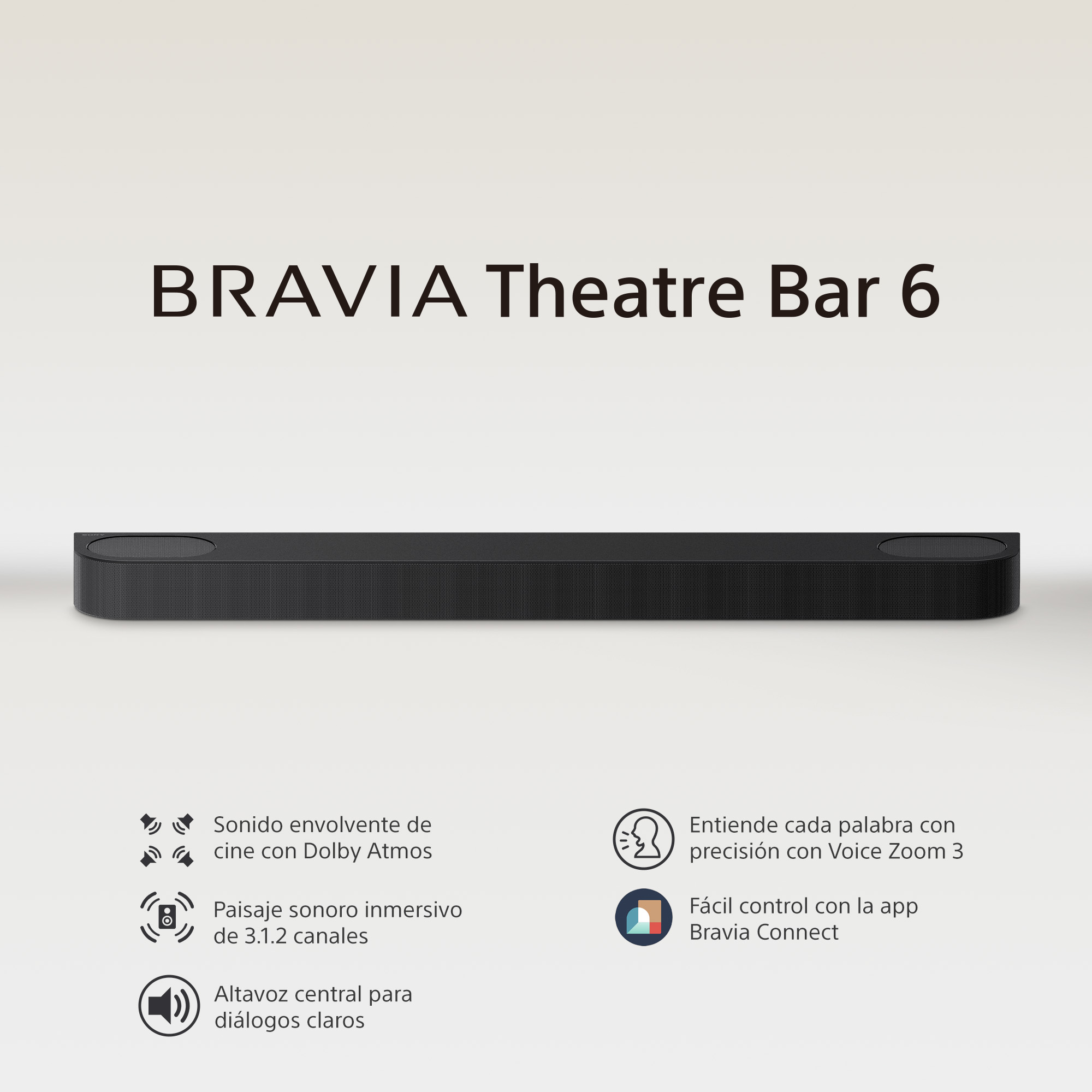 HOME THEATER SONY 6 B600 3.1.2 CANALES image number null