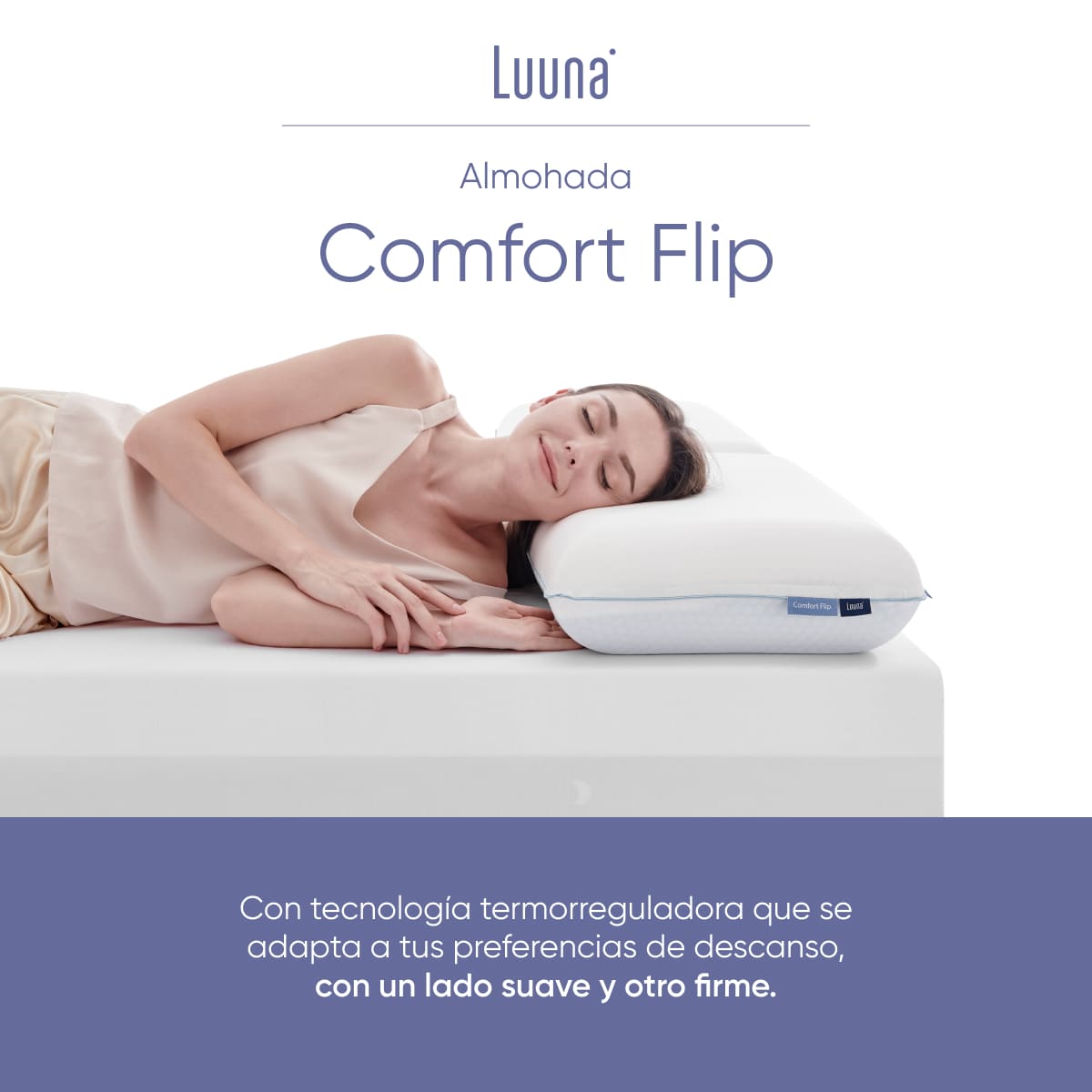 Almohada Comfort Flip Est&aacute;ndar Luuna image number null