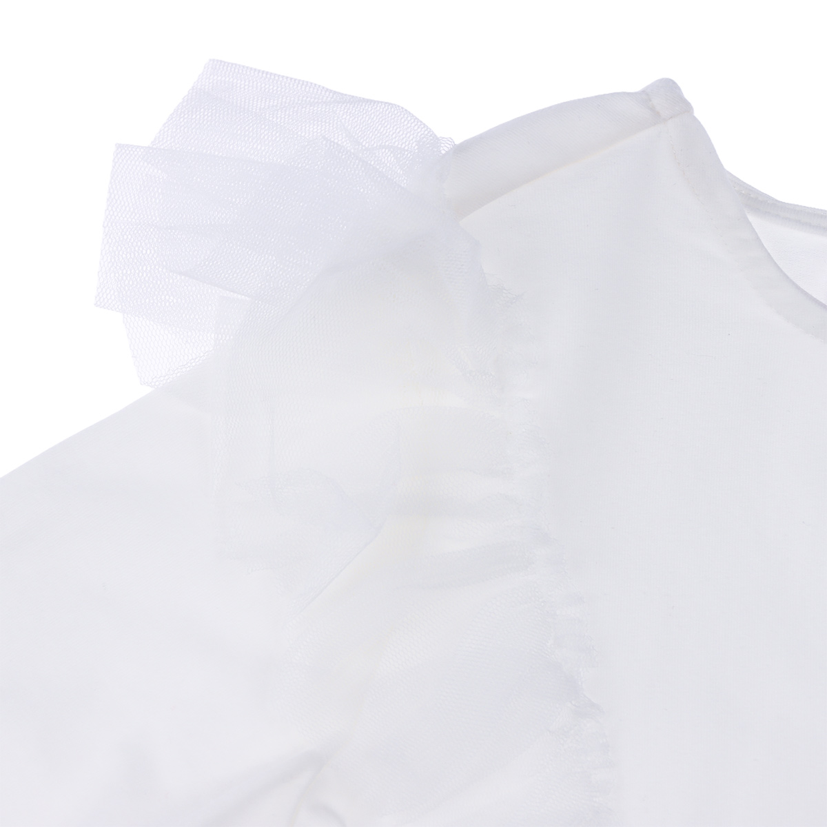 Playera con Tul Manga Larga  Bethaelizabetha para Beb&eacute; Ni&ntilde;a image number null