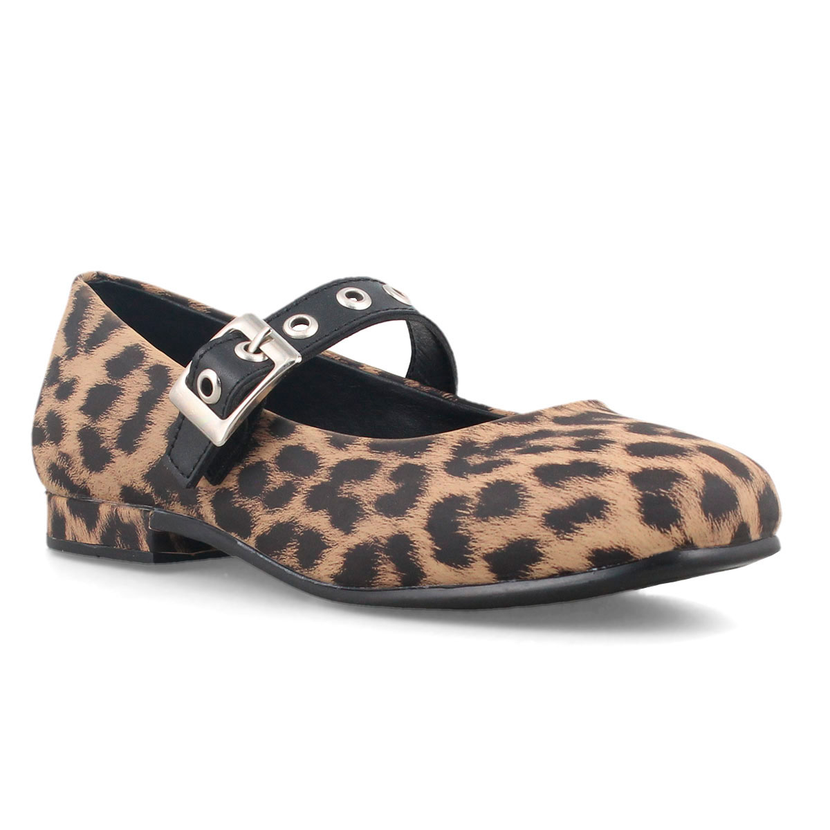 Zapato Leopardo Heb 18-24 Caf&eacute; Vavito image number null
