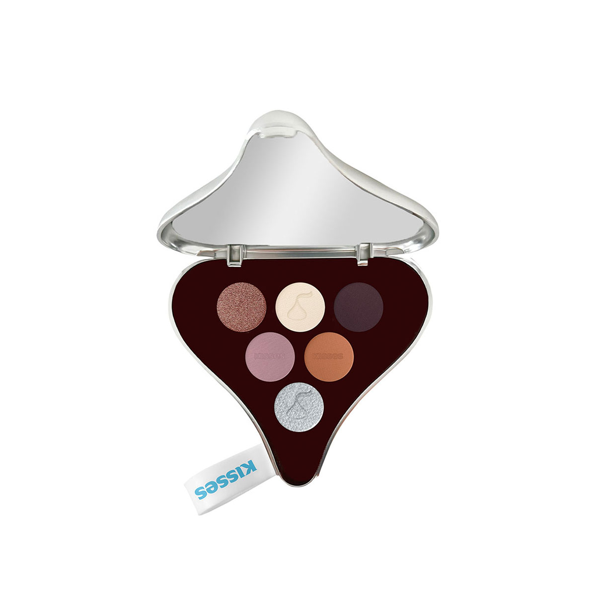 Set de Sombras Kisses 6 tonos "Milk" Hersheys image number null