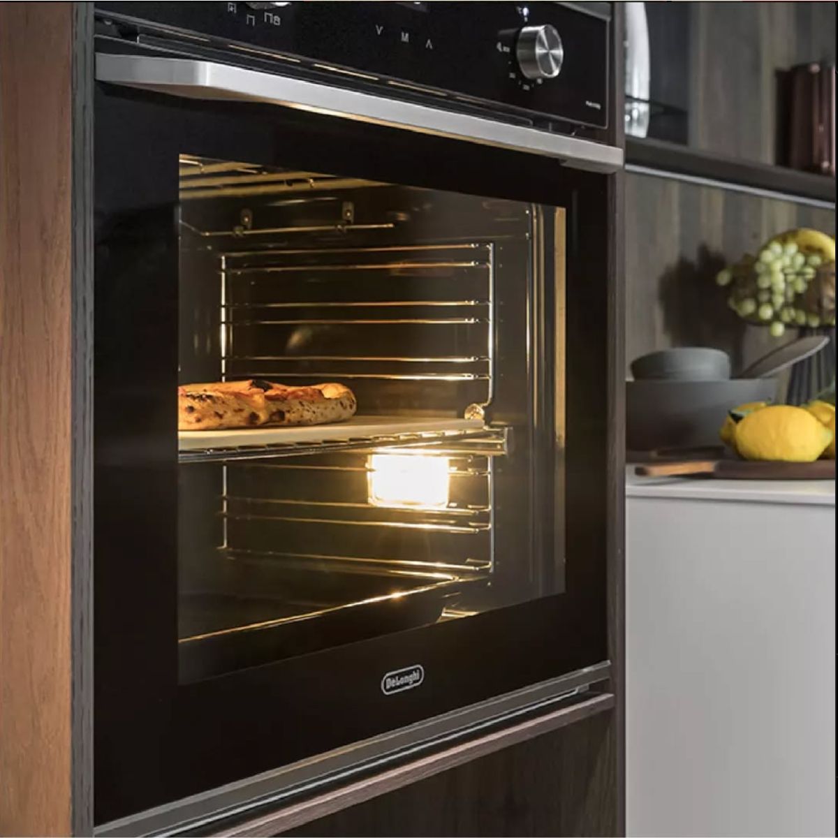 Horno De Longhi de Gas Life Line con Convecci&oacute;n, Grill y Rosticero 60 cm image number null
