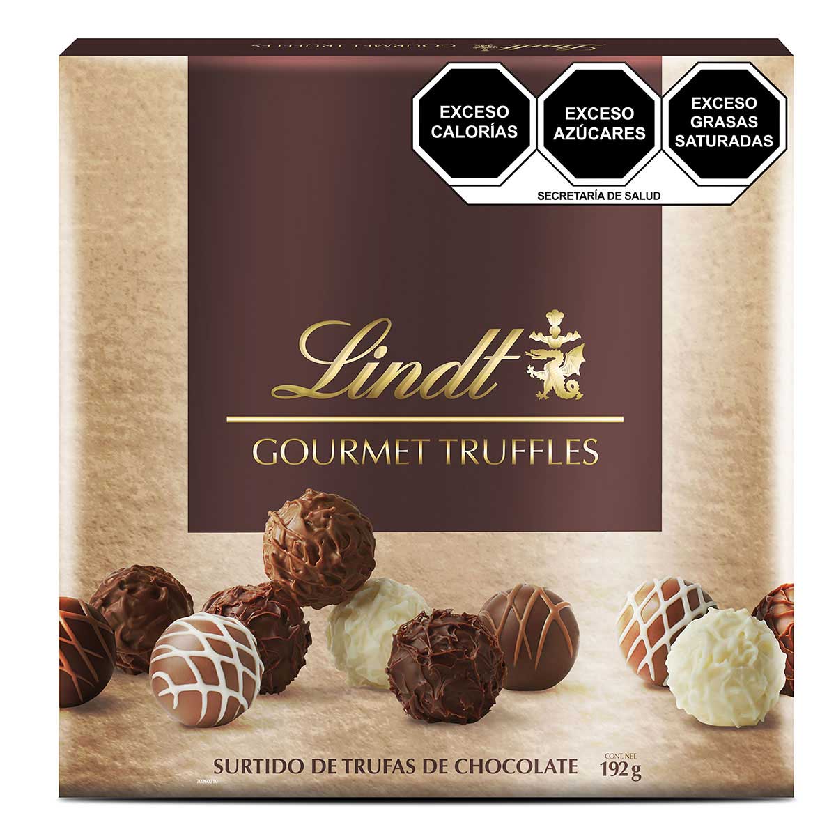Lindt Gourmet Truffles 192G Lindt image number null