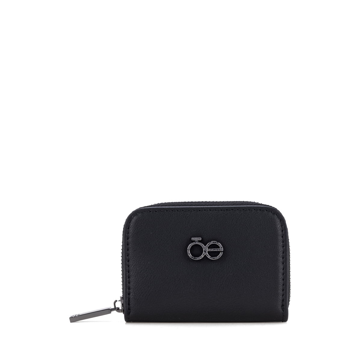Billetera Cierre Sencillo Cloe Negra para Mujer image number null