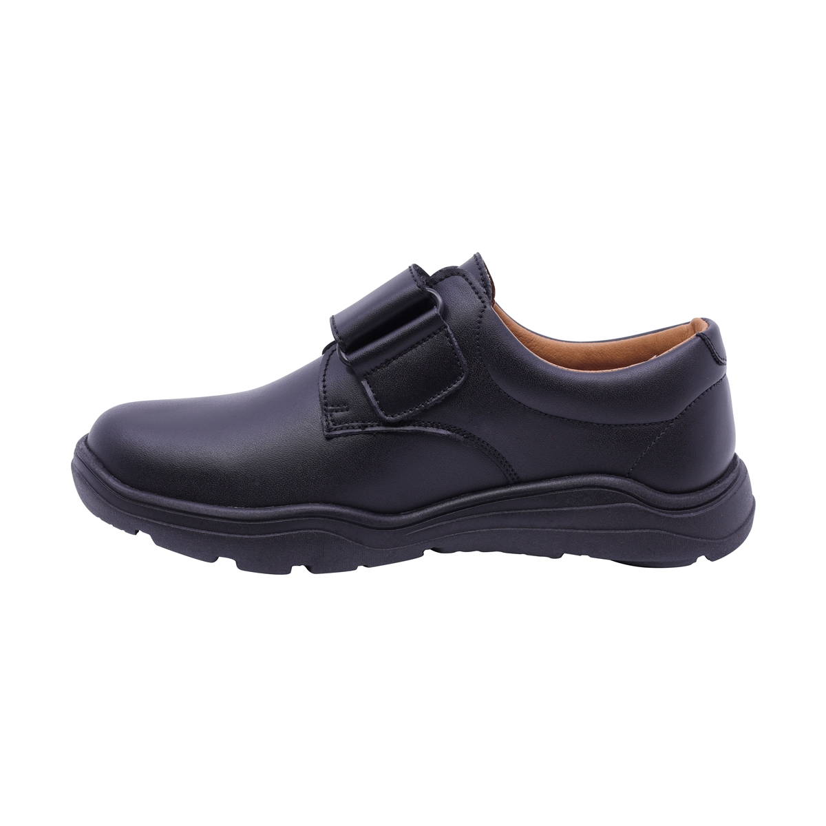Zapato Escolar Audaz Ajuste Velcro para Ni&ntilde;o image number null