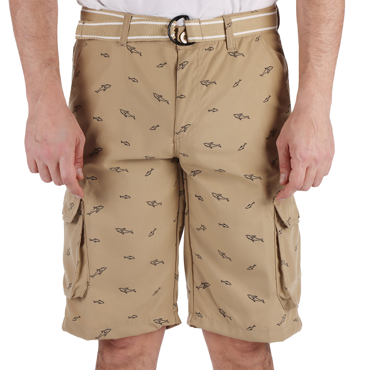 Bermuda Ajuste Regular Print Pescados Tim Men Hombre image number null