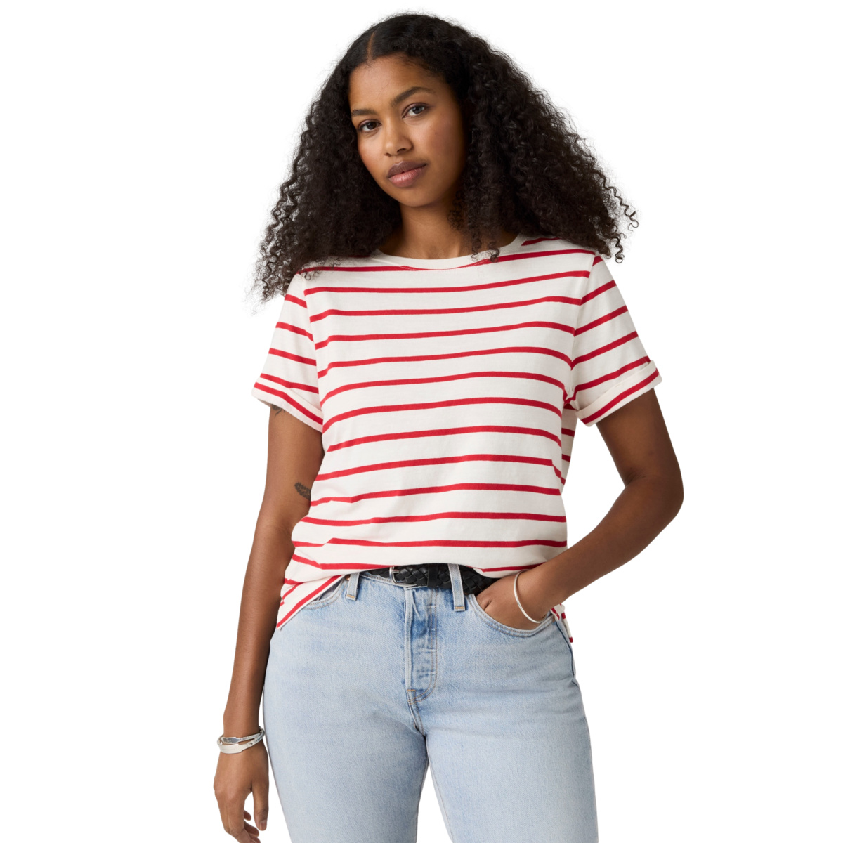 Blusa Julie Slub para Mujer Levi&acute;s image number null