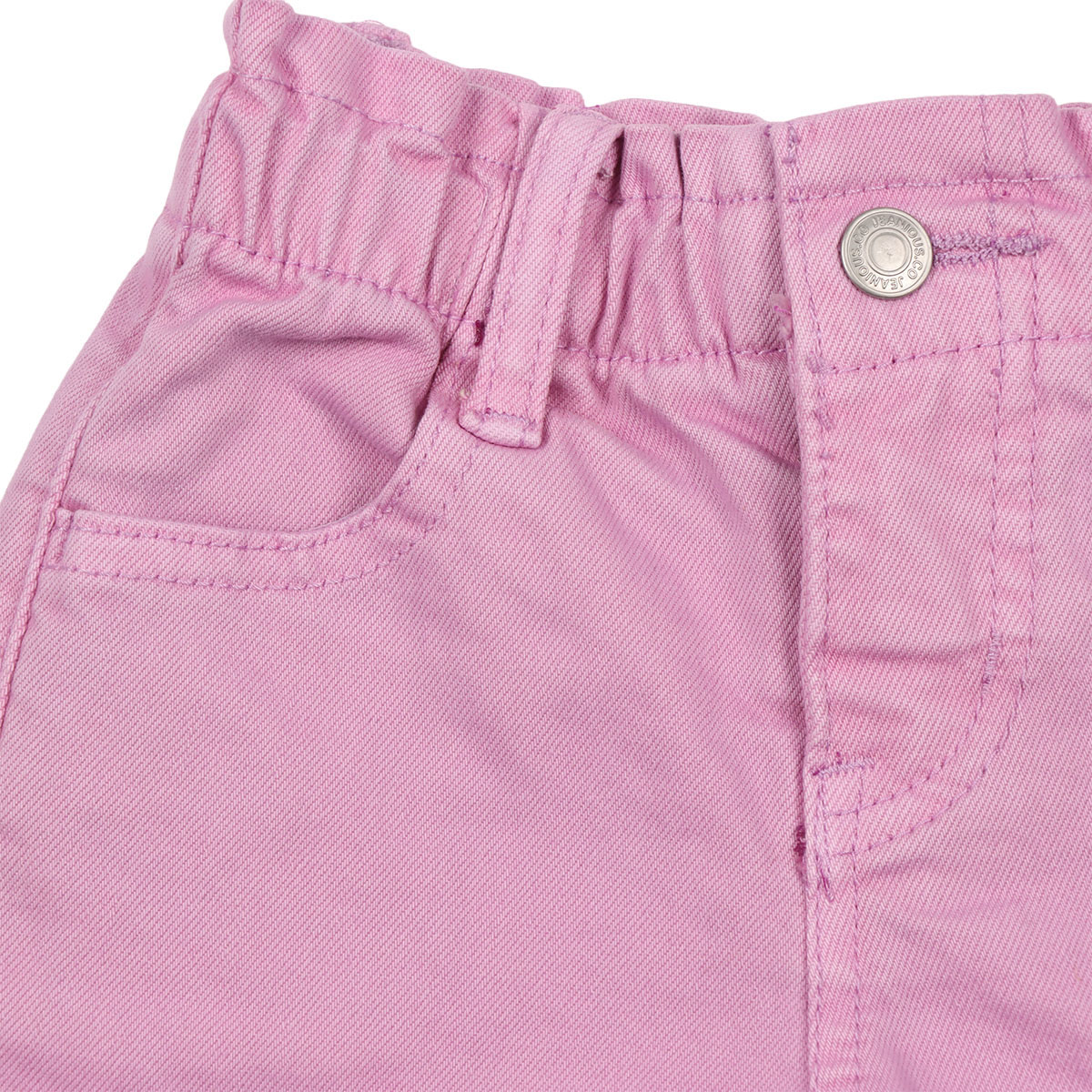 Short El&aacute;stico de Algod&oacute;n C&oacute;modo Casual JEANIOUS para Beb&eacute; Ni&ntilde;a image number null