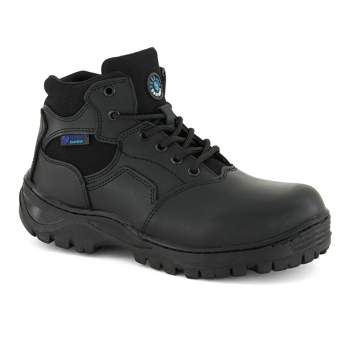 Bota de Trabajo Ferrato Negro para Hombre image number null