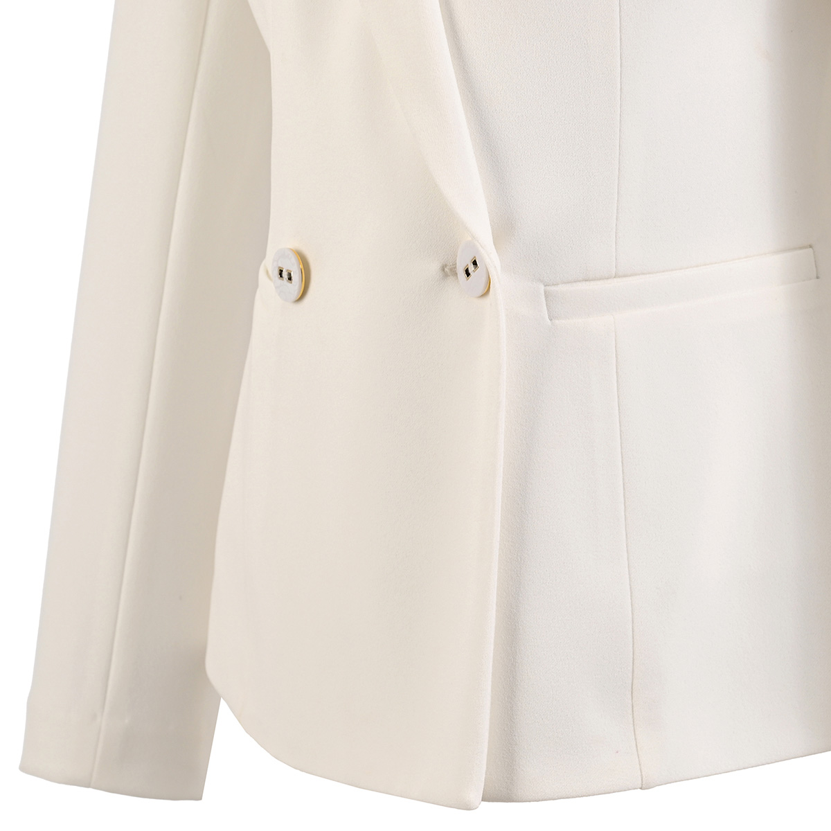 Saco Cruzado Michel Paulini Para Mujer Petite image number null