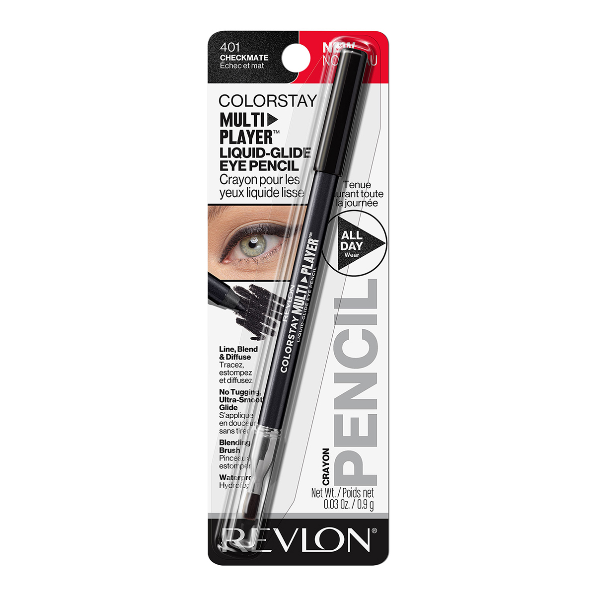 Delineador para Ojos Multiplayer Black Revlon image number null