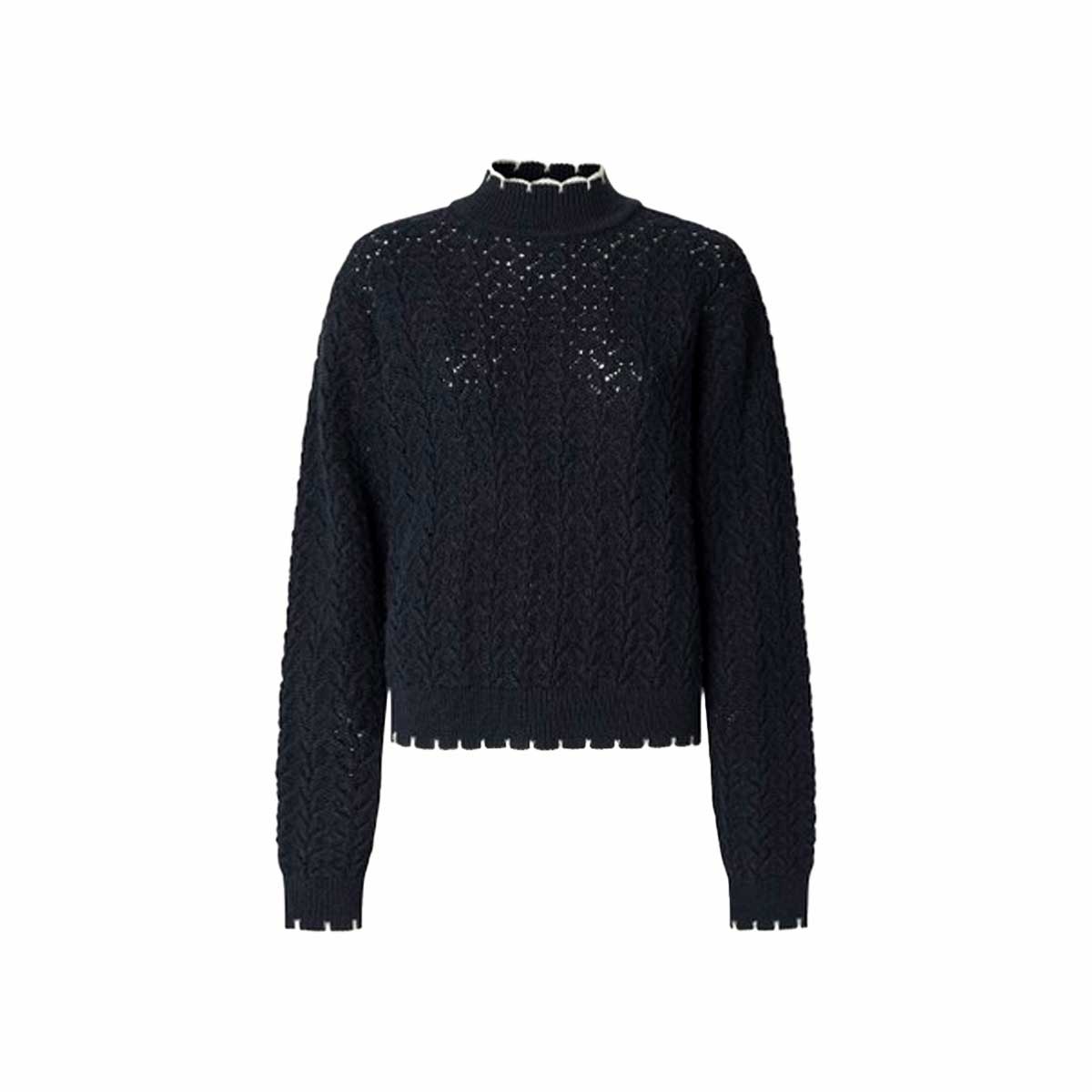 Jersey Con Detalles En El Cuello Pepe Jeans Para Mujer Junior image number null