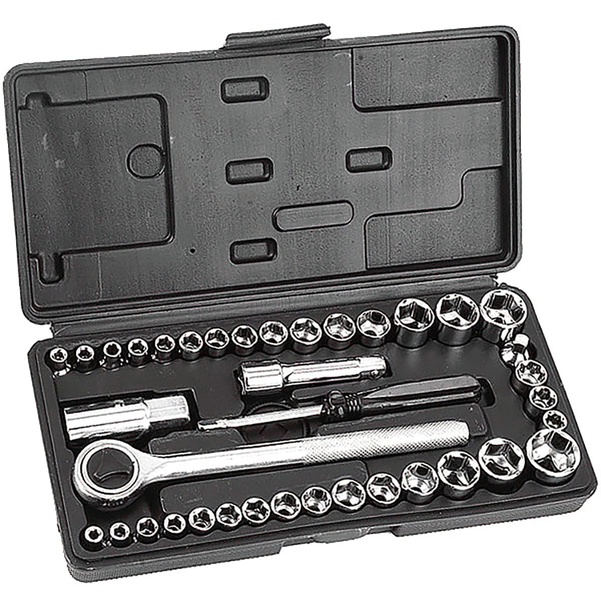 Set Autocle Herramientas 40pz Dados - 1/4 & 3/8 in Onsite image number null