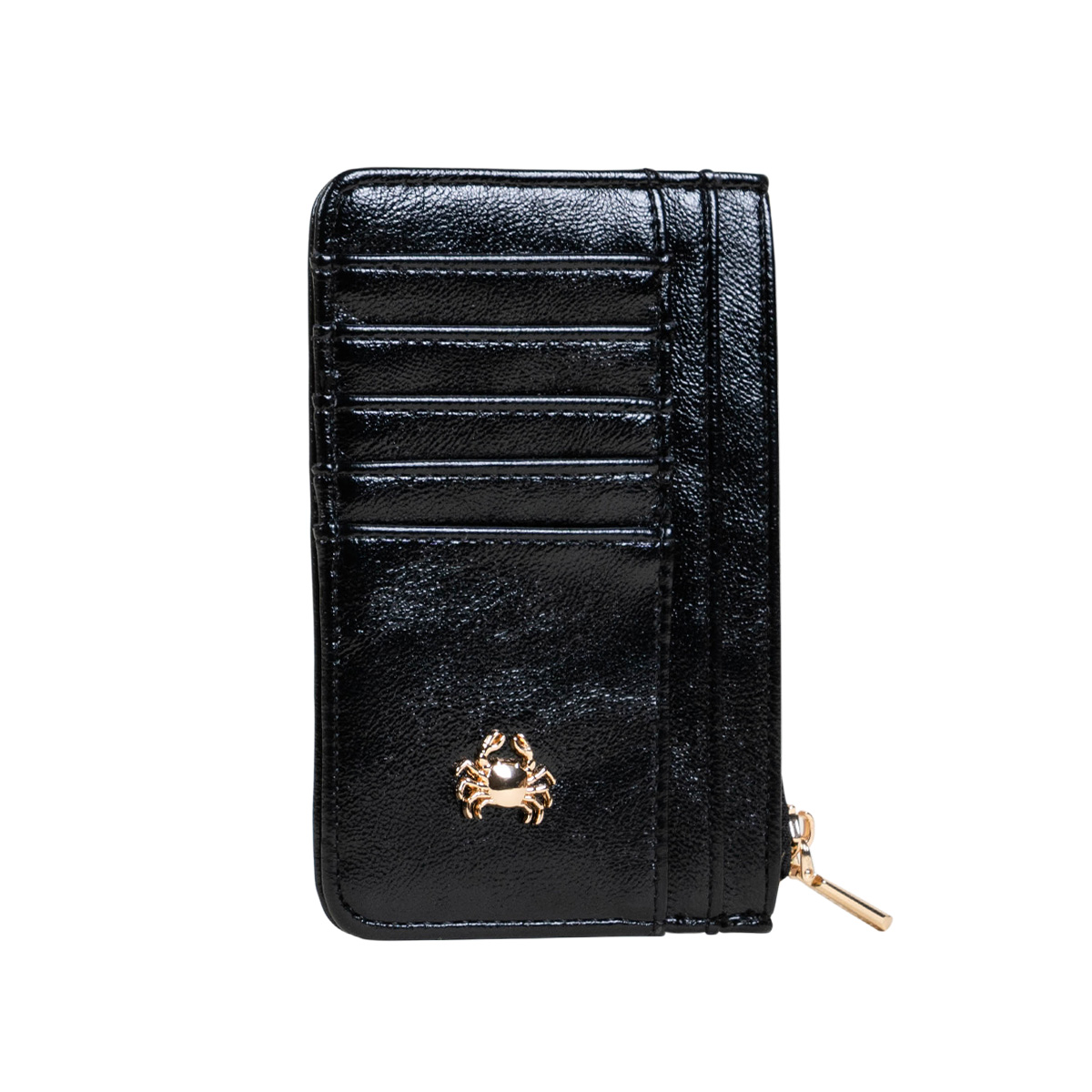 Tarjetero Negro Crabtree Para Mujer image number null