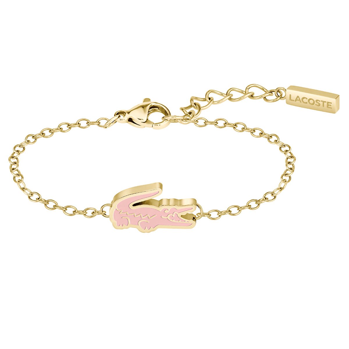 Pulsera Cocodrilo Mujer Cutie Croc 22 Acero Dorado image number null