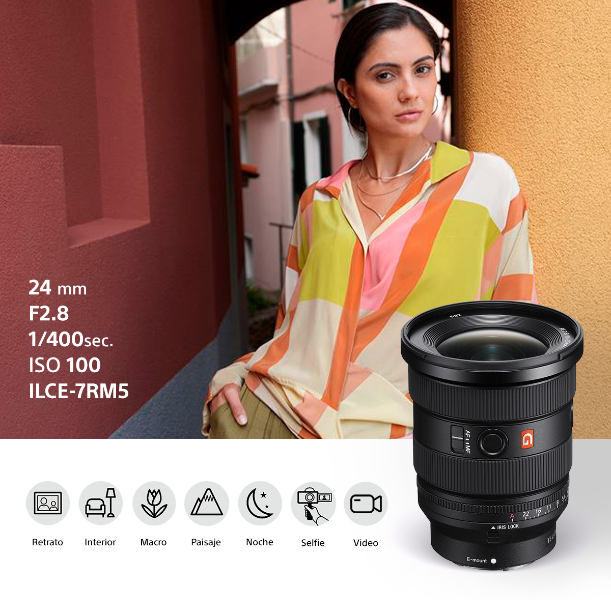 Lente Sony Fe 16-35 Mm Zoom Gran Angular F2.8 Gm2 image number null
